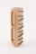 Chemin de fer Tuffeautier plat à dents 3mm ép. 5/10ème 80x350mm