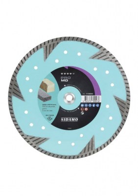 PRO MD Ø 230 pierres tendres spécial Tuffeau + moyeu M14